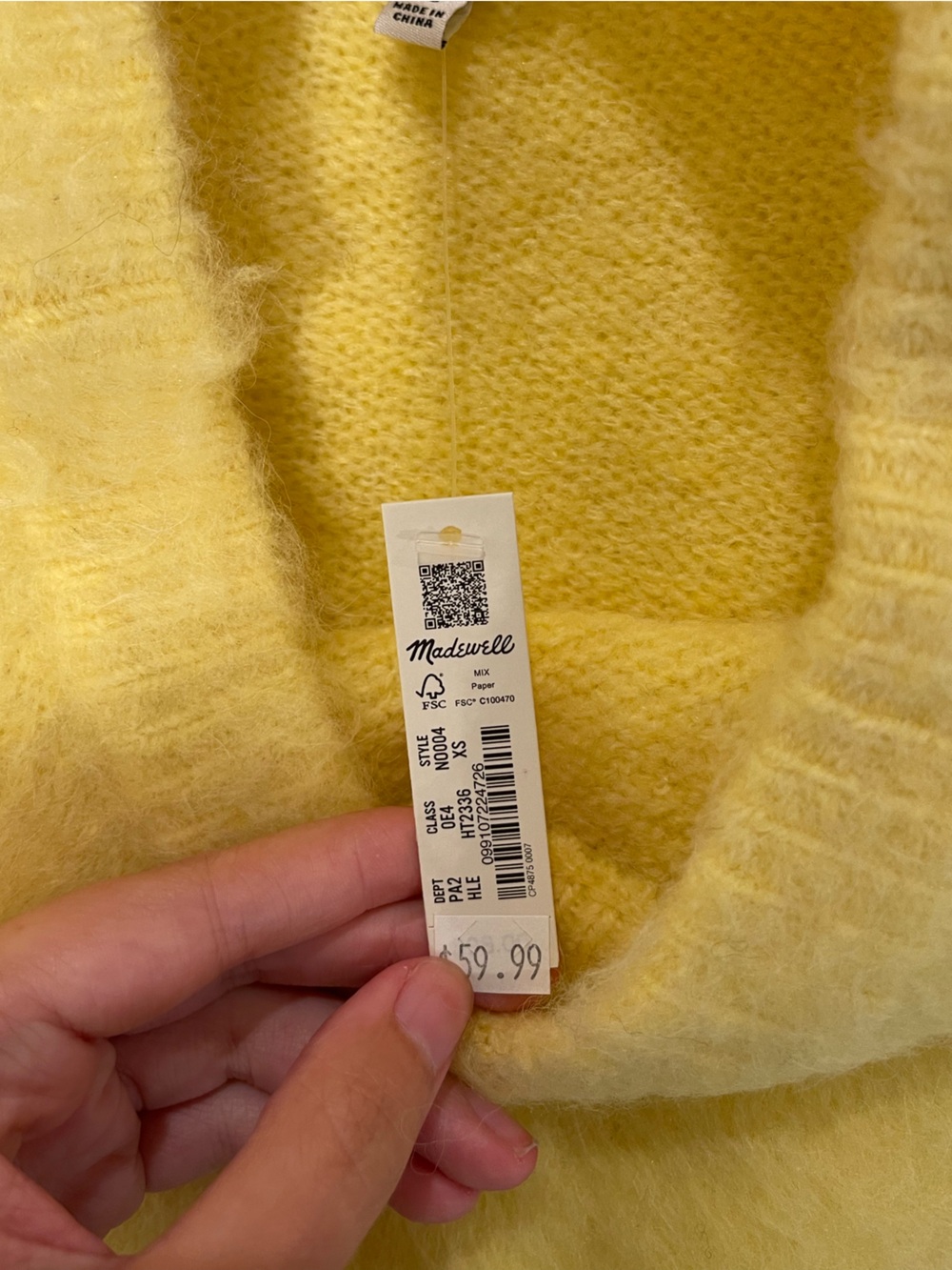 Madewell Brushed Alpaca Blend Sweater - Picture 6 of 10